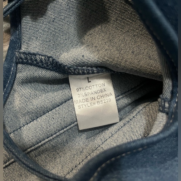 Fashion Nova NWT SEXY BLUE DENIM CORSET WITH ZIPPER. Waist cincher. 🥰 - Picture 6 of 6